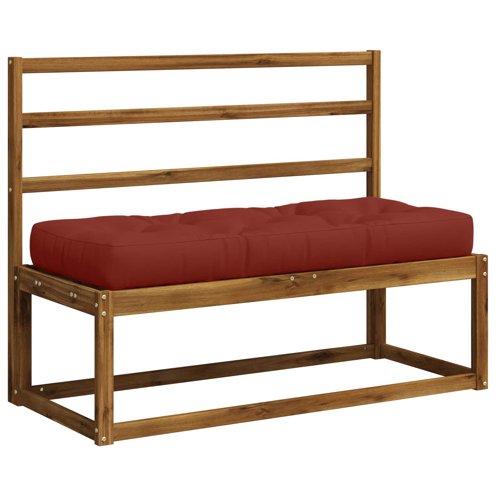 Pallet sėdynės pagalvėlė VIANEN 100% poliesteris Raudona
