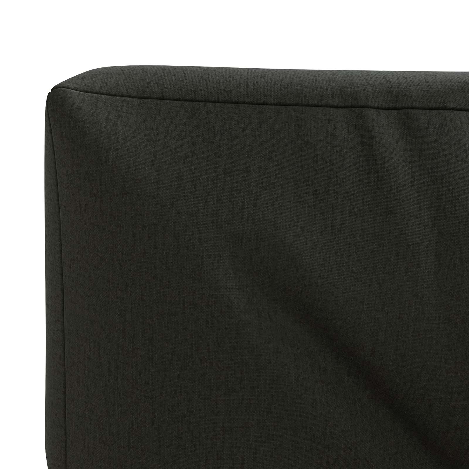 Pallet atlošas VIANEN 100% poliesteris Juoda 120 x 40 x 12 cm