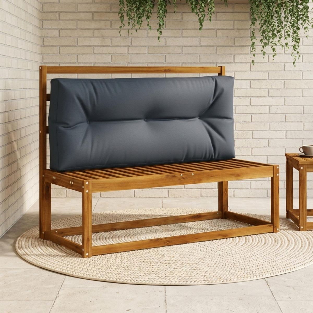 Pallet atlošas VIANEN 100% poliesteris Tamsiai mėlyna