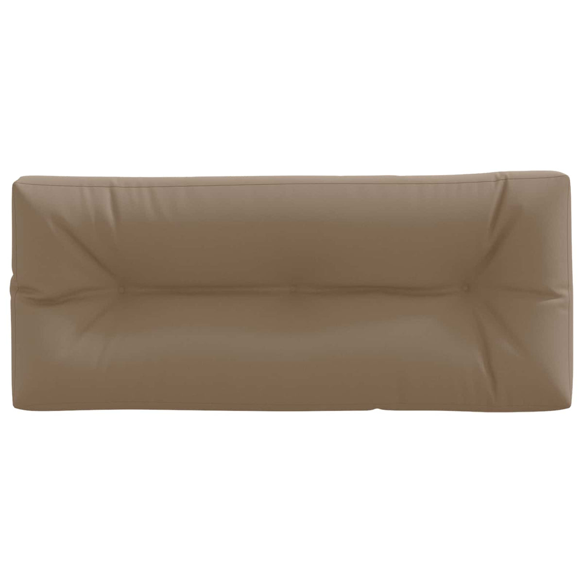 Pallet atlošas VIANEN 100% poliesteris Taupe 120 x 60 x 12 cm
