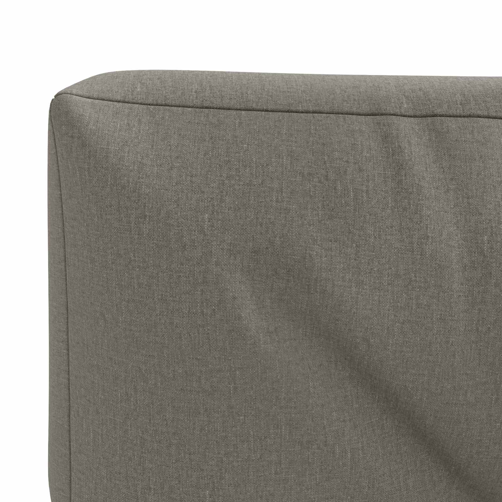 Pallet atlošas VIANEN 100% poliesteris Pilka 120 x 60 x 12 cm