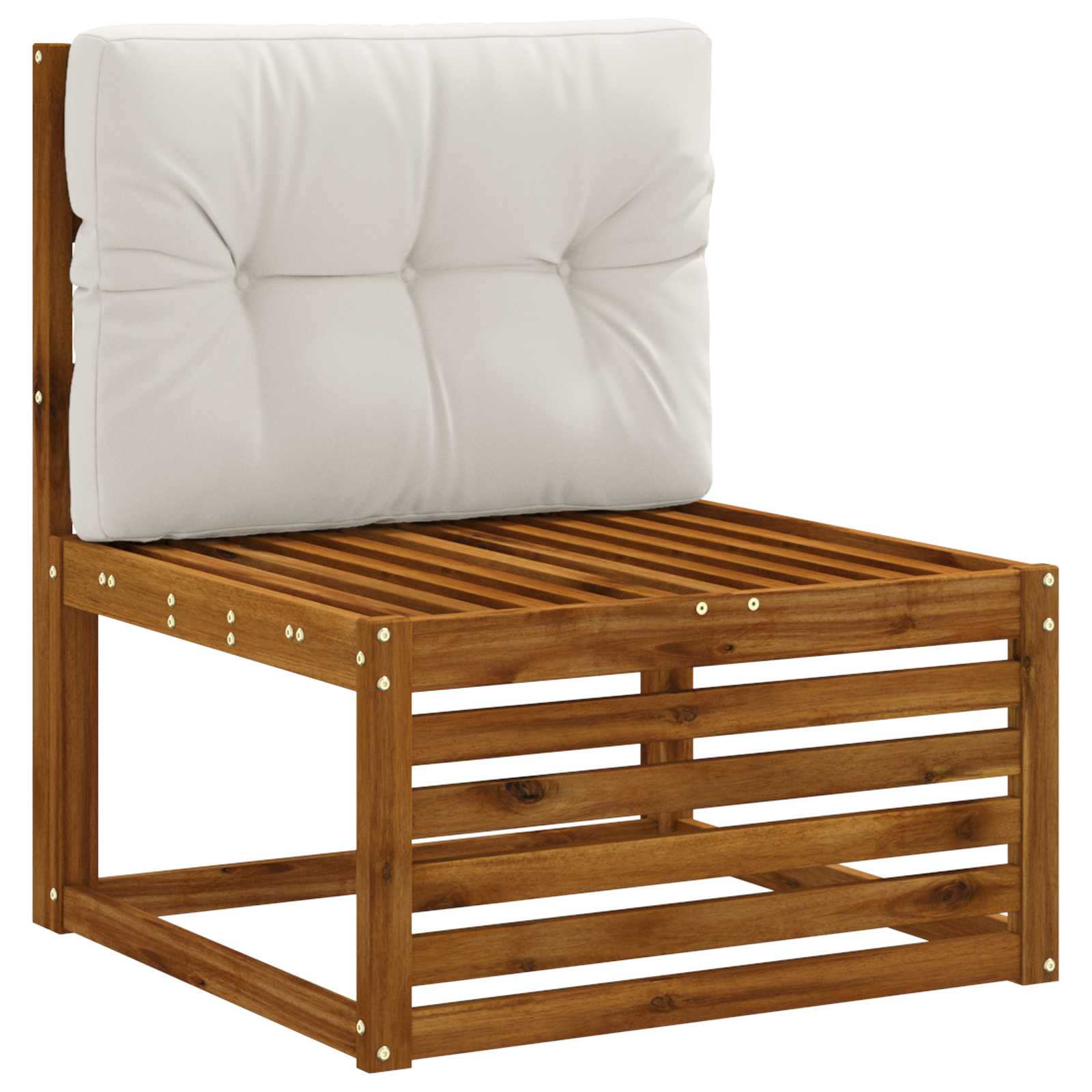 Pallet atlošas VIANEN 100% poliesteris Balta 70 x 50 x 12 cm