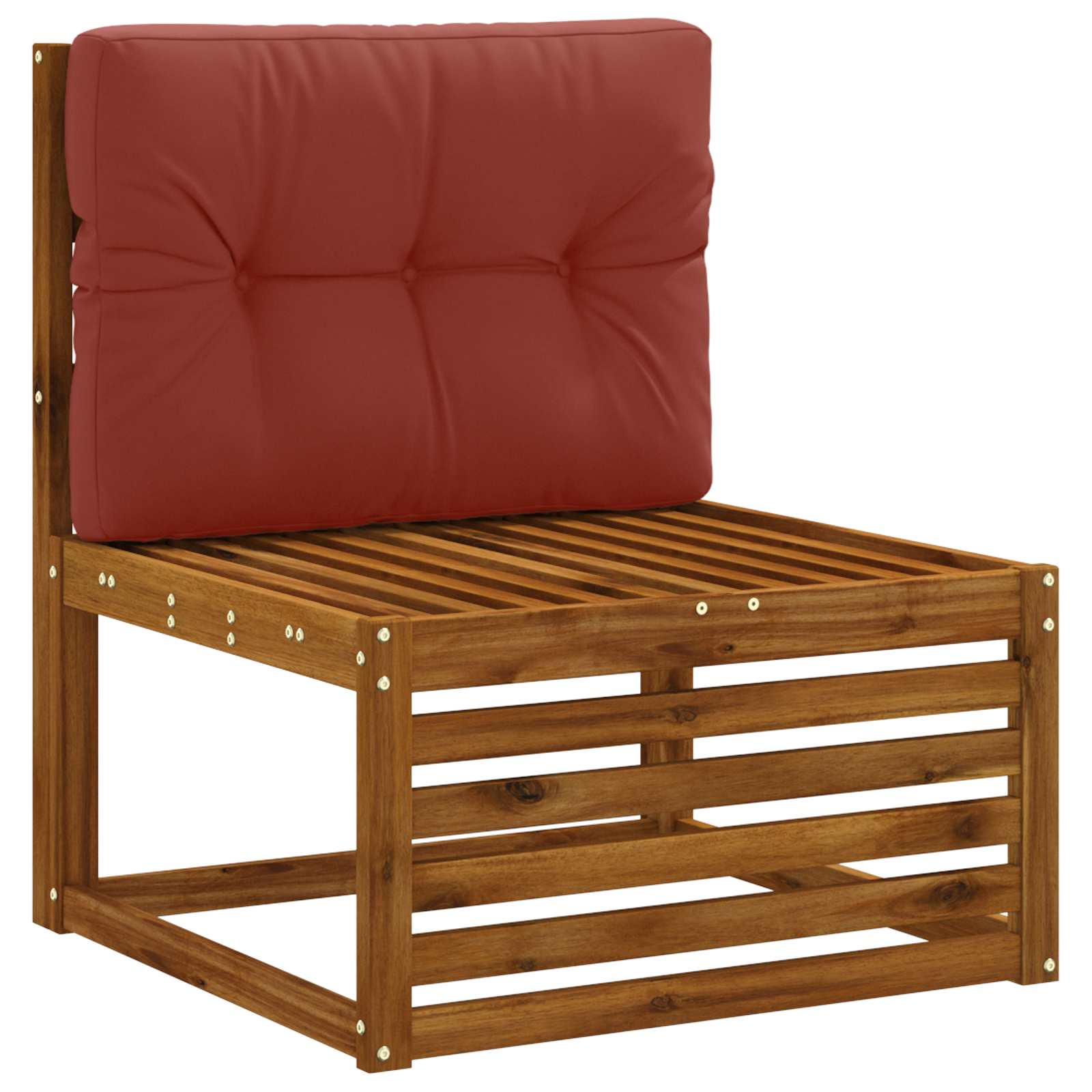 Pallet atlošas VIANEN 100% poliesteris Raudona 70 x 60 x 12 cm