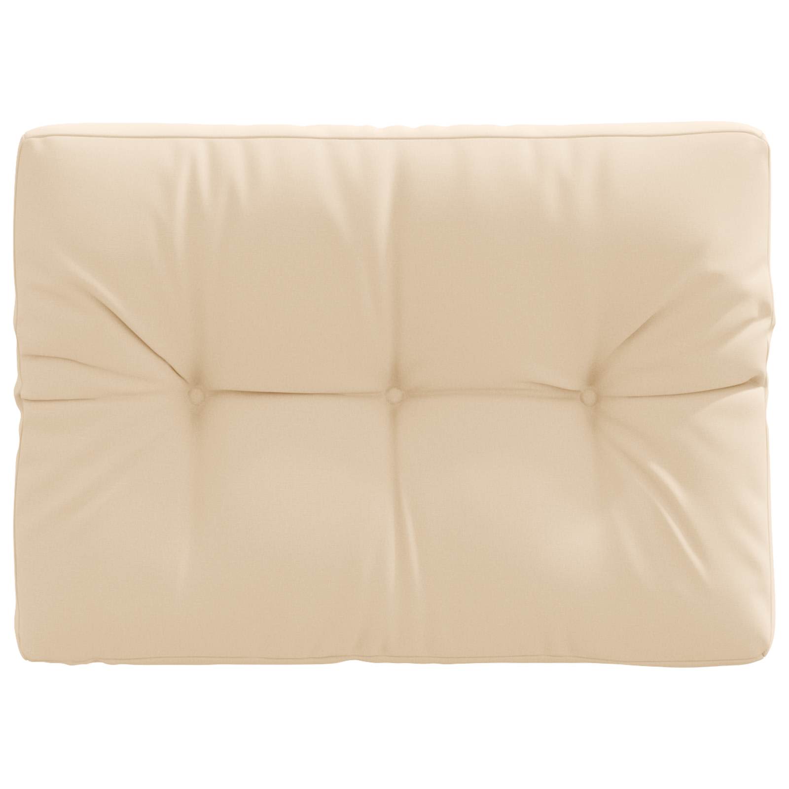 Pallet atlošas VIANEN 100% poliesteris Kreminė 70 x 60 x 12 cm