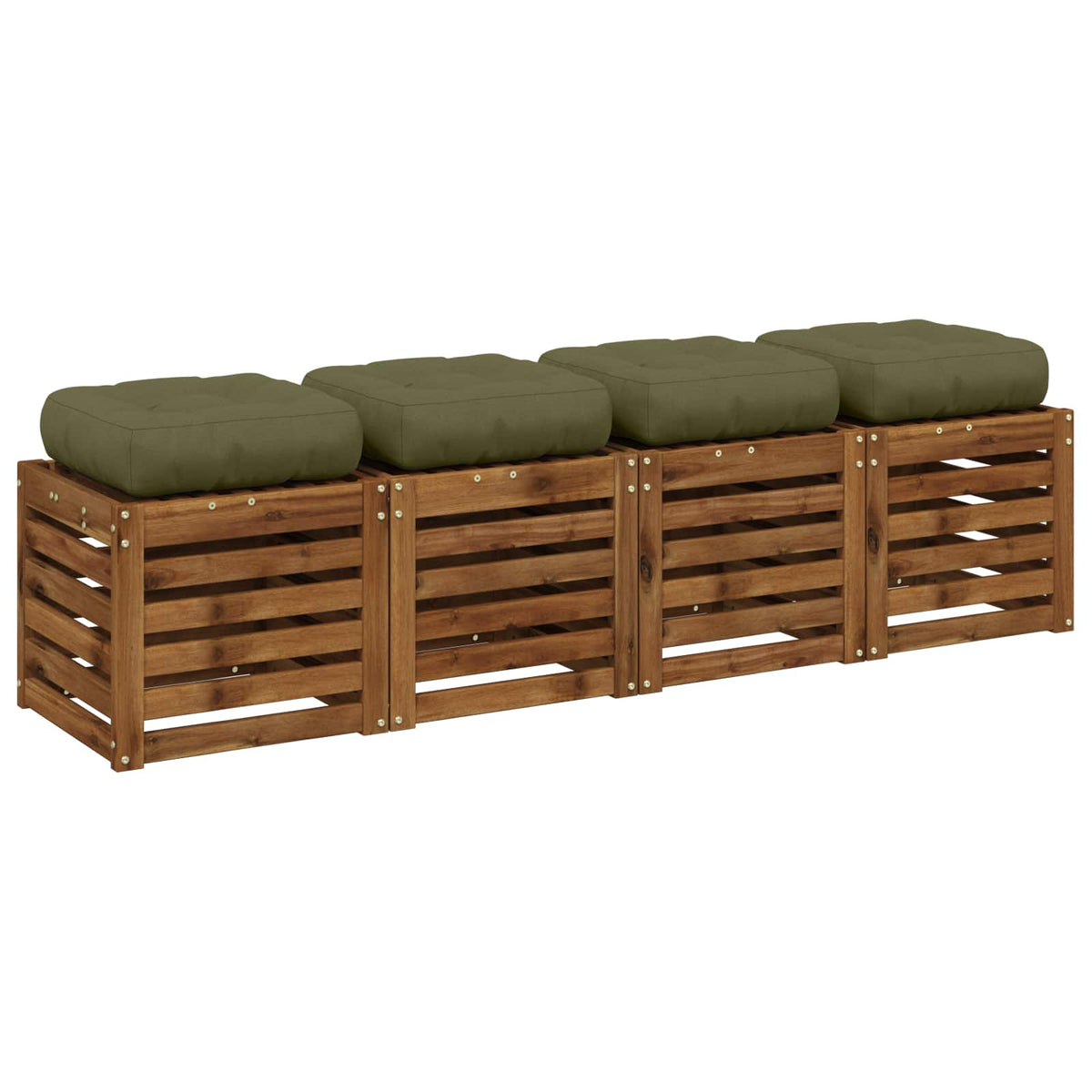4 dalių sėdynės pagalvėlės VIANEN 4 pcs 100% poliesteris