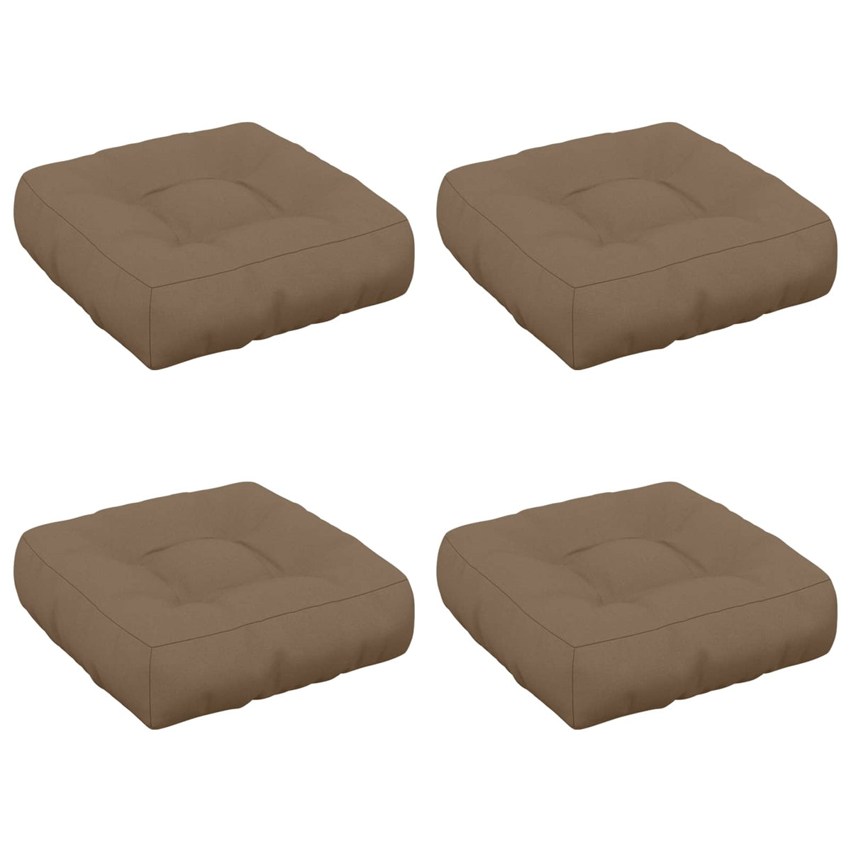 4 dalių sėdynės pagalvėlės VIANEN 4 pcs 100% poliesteris Taupe
