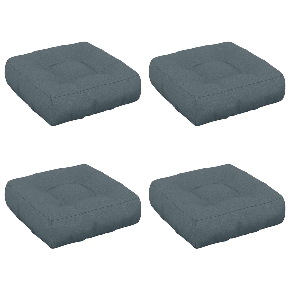 4 dalių sėdynės pagalvėlės VIANEN 4 pcs 100% poliesteris Mėlyna