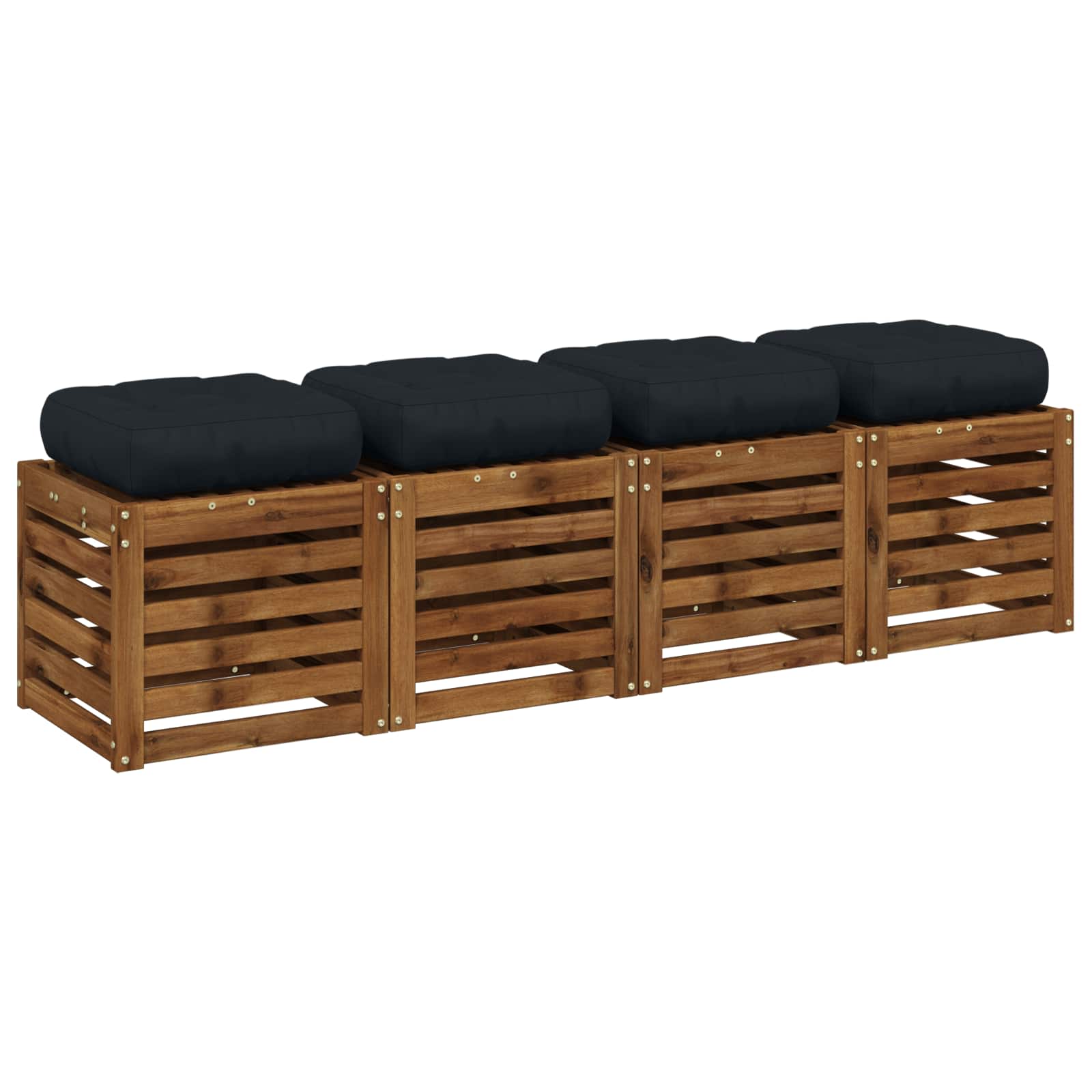 4 dalių sėdynės pagalvėlės VIANEN 4 pcs 100% poliesteris
