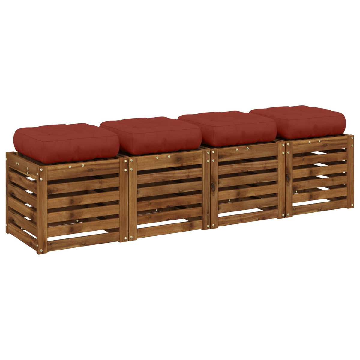 4 dalių sėdynės pagalvėlės VIANEN 4 pcs 100% poliesteris