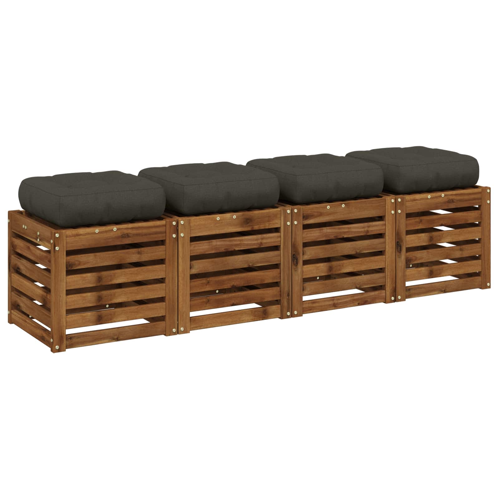 4 dalių sėdynės pagalvėlės VIANEN 4 pcs 100% poliesteris