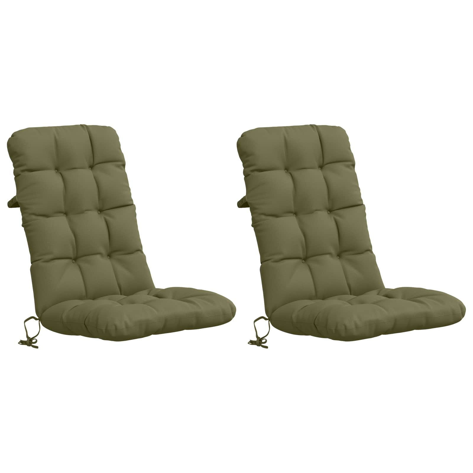 2 dalių aukštų atlošų kėdžių pagalvės VIANEN 2 pcs