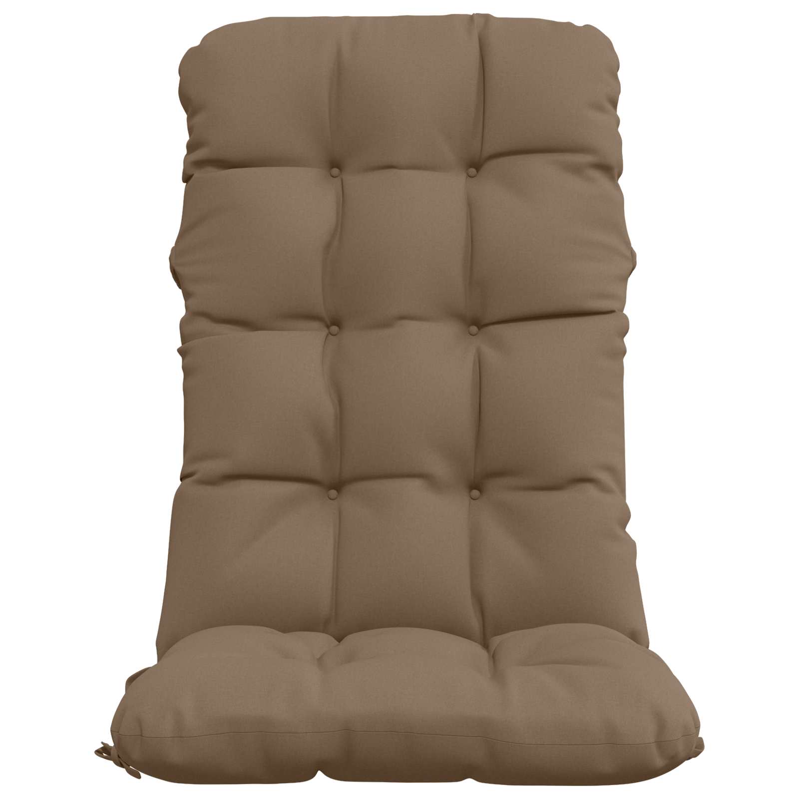 2 dalių aukštų atlošų kėdžių pagalvės VIANEN 2 pcs Taupe