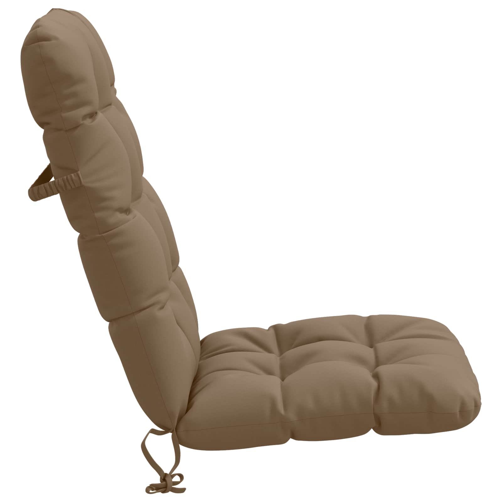 4 dalių aukštų atlošų kėdžių pagalvės VIANEN 4 pcs Taupe