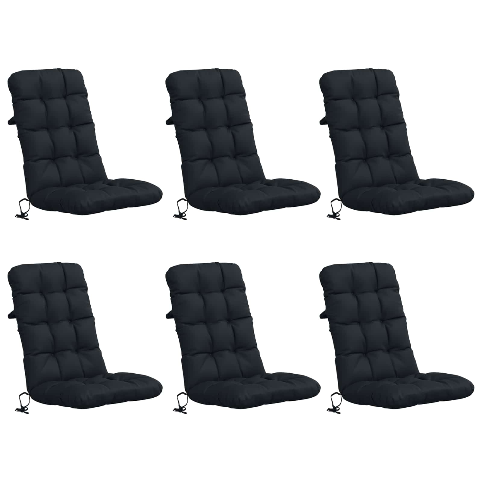 6 dalių aukštų atlošų kėdžių pagalvės VIANEN 6 pcs