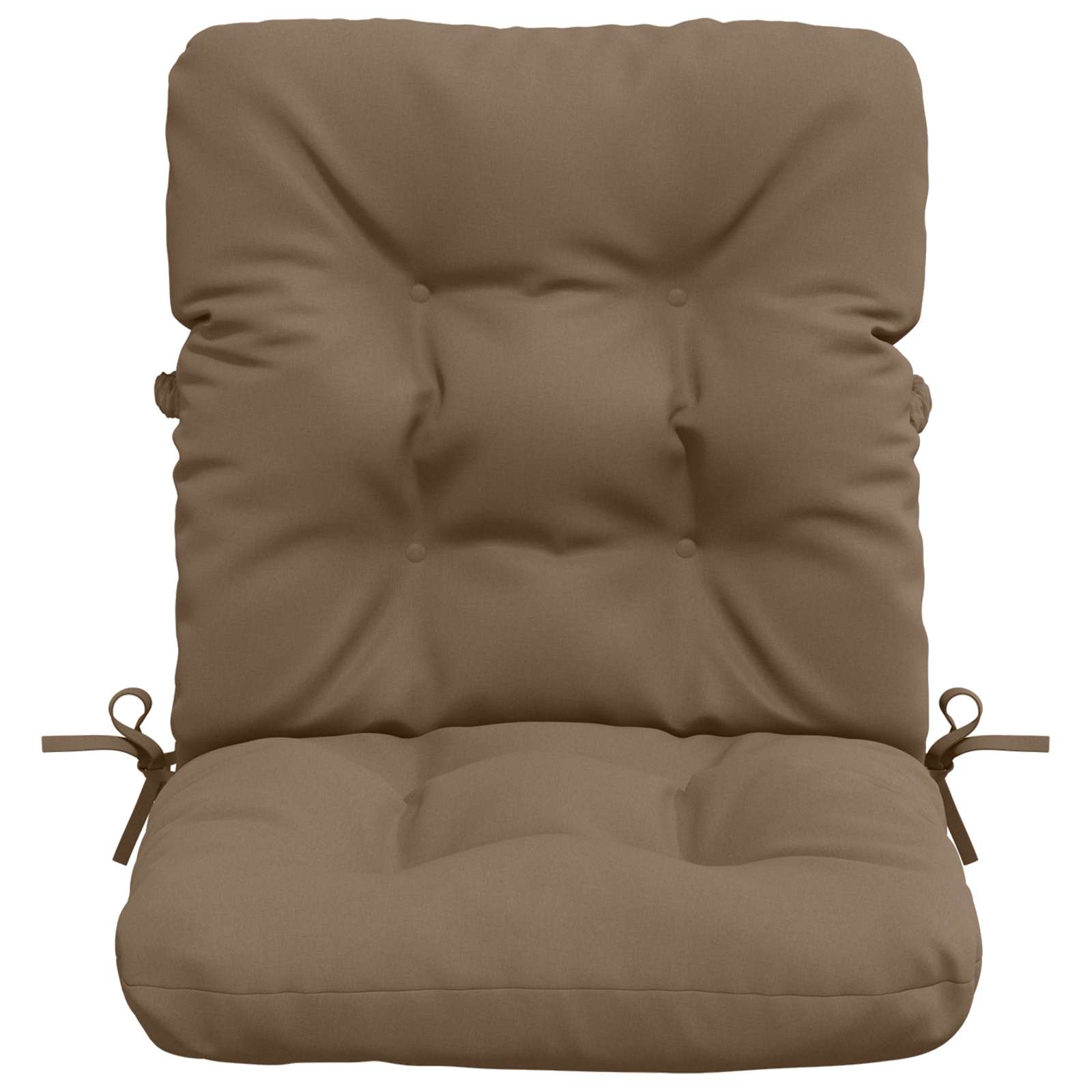 6 dalių aukštų atlošų kėdžių pagalvės VIANEN 6 pcs Taupe
