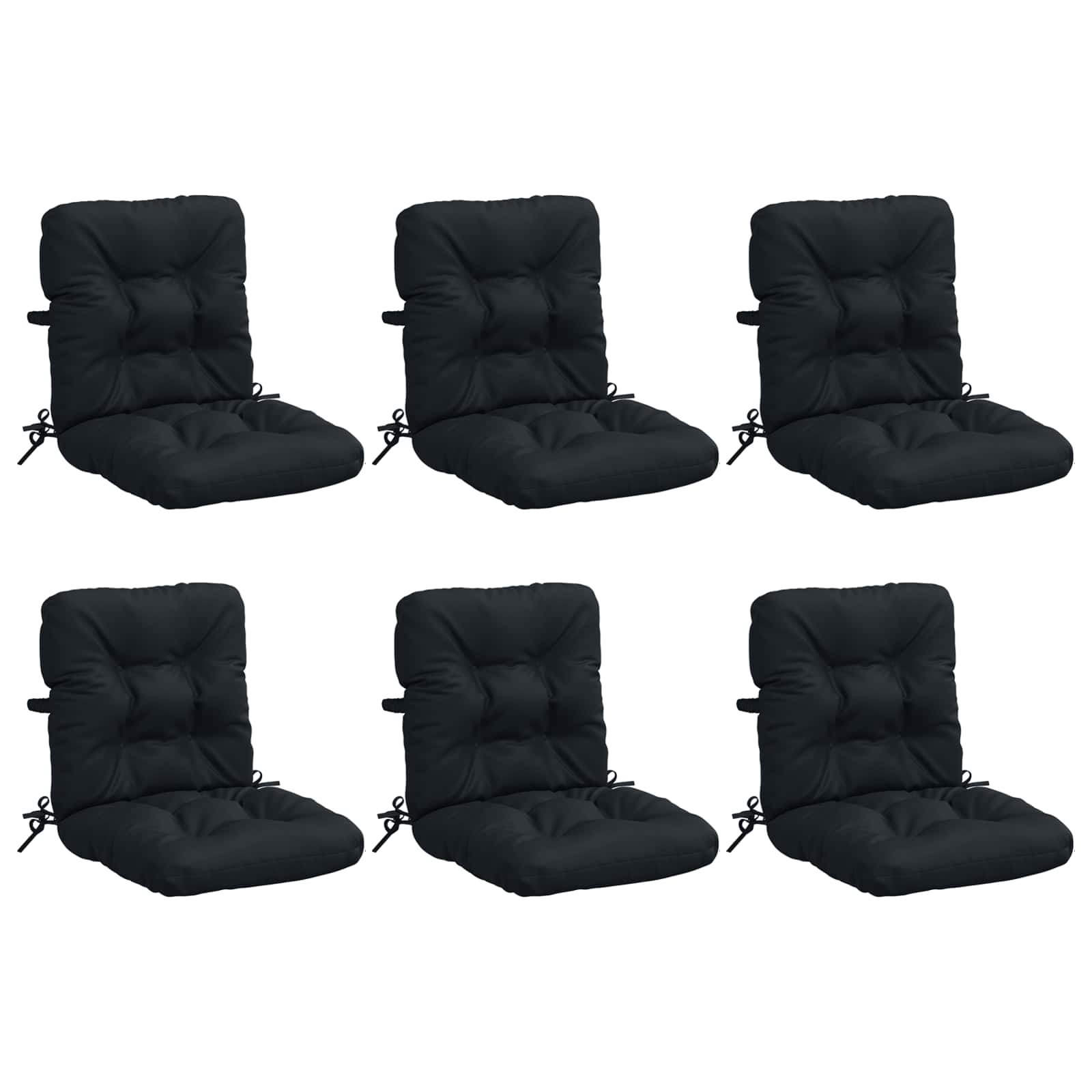 6 dalių aukštų atlošų kėdžių pagalvės VIANEN 6 pcs
