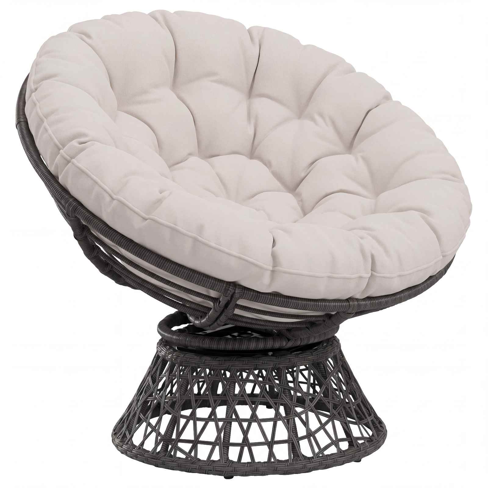 Papasan tipo pagalvė VIANEN 100% poliesteris Balta
