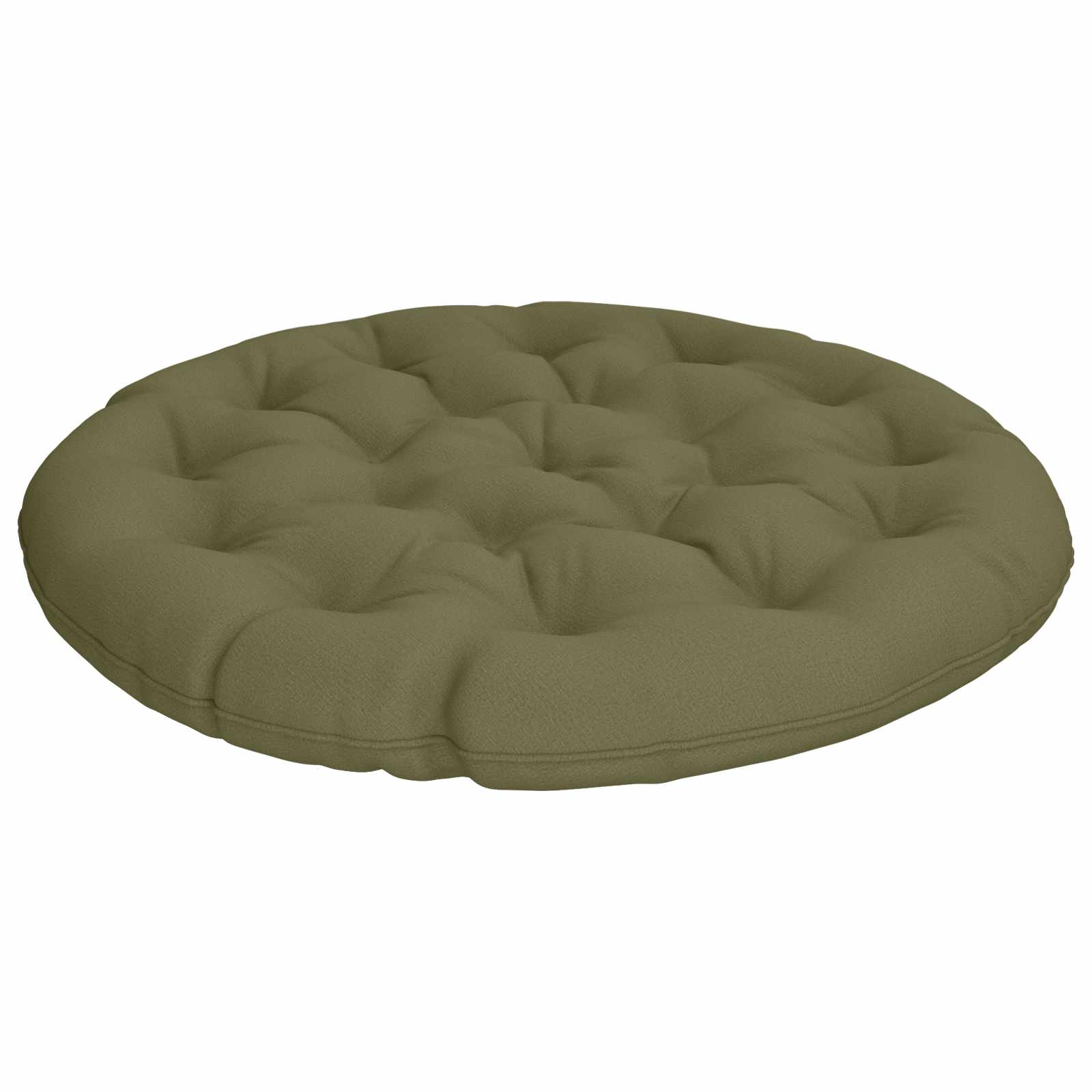 Papasan tipo pagalvė VIANEN 100% poliesteris Alyvuogių žalia