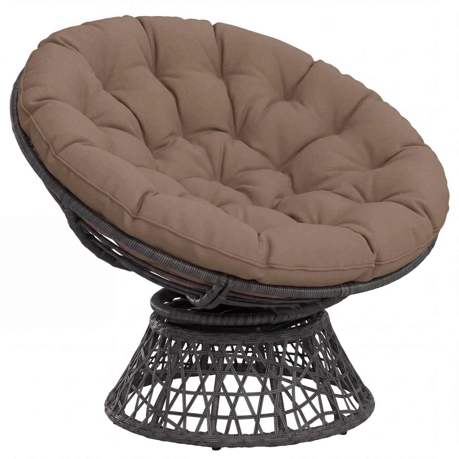 Papasan tipo pagalvė VIANEN 100% poliesteris Taupe