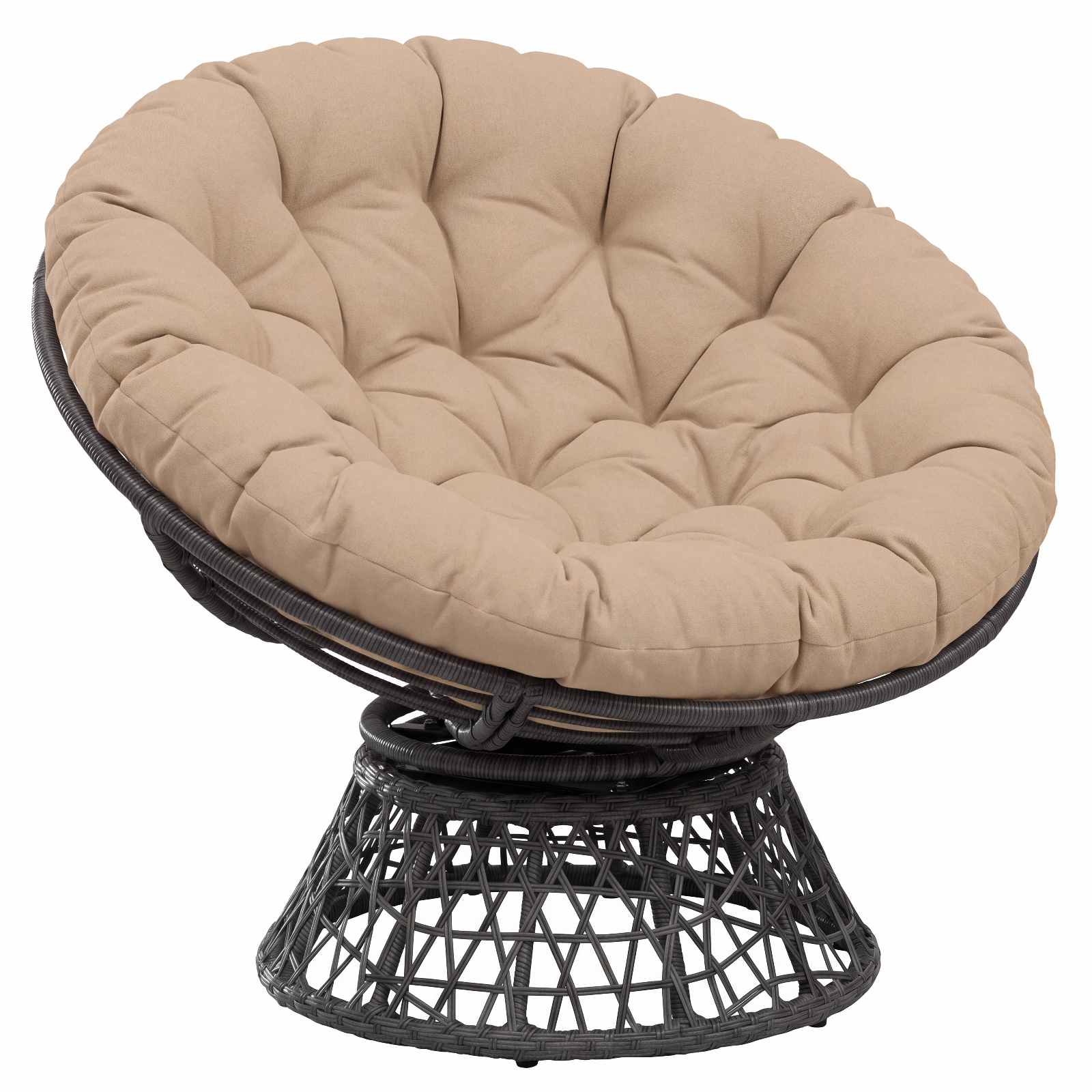 Papasan tipo pagalvė VIANEN 100% poliesteris Smėlio