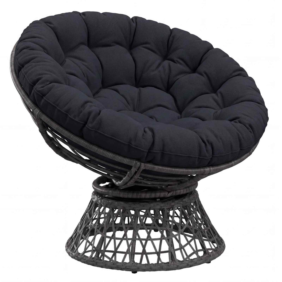 Papasan tipo pagalvė VIANEN 100% poliesteris Tamsiai mėlyna