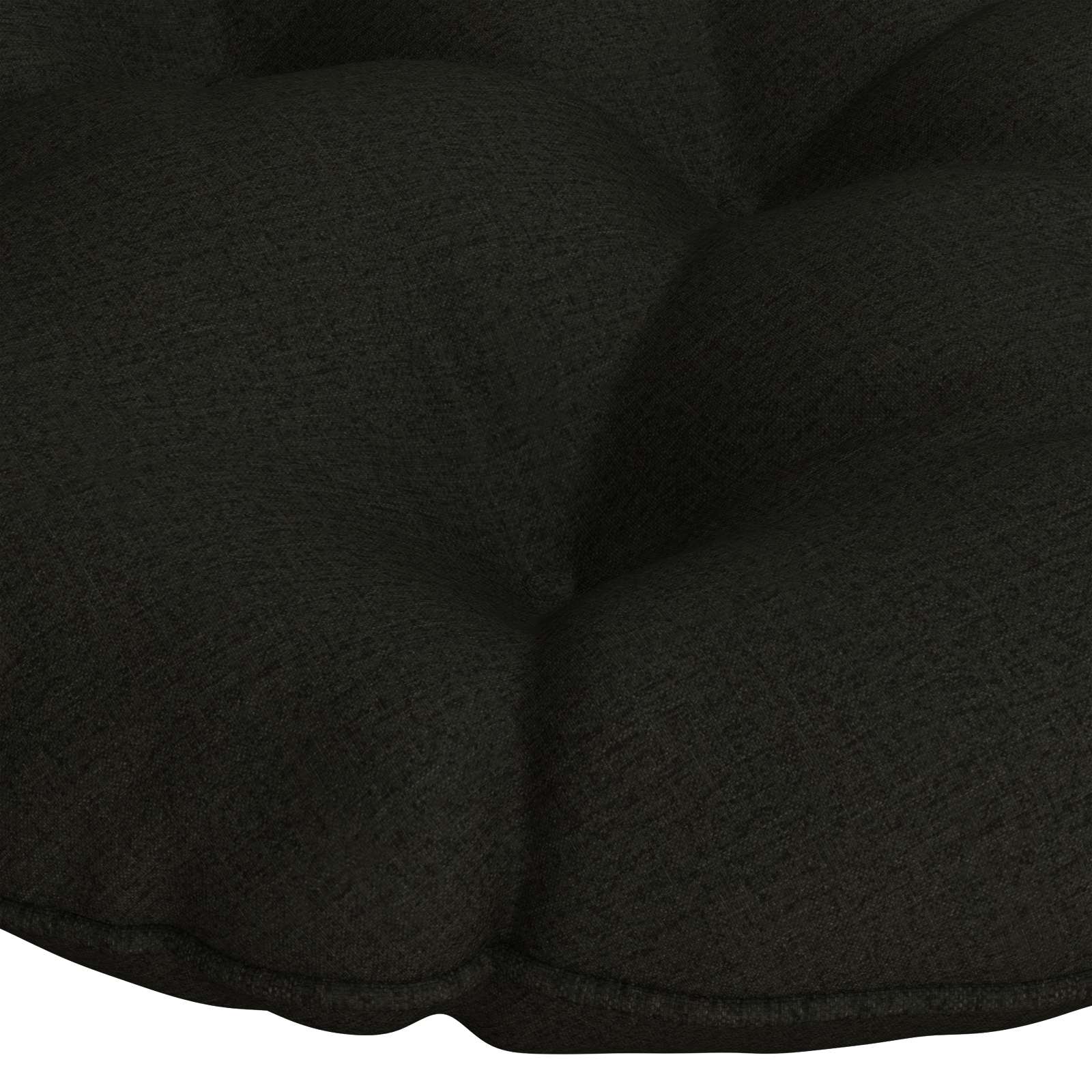 Papasan tipo pagalvė VIANEN 100% poliesteris Juoda