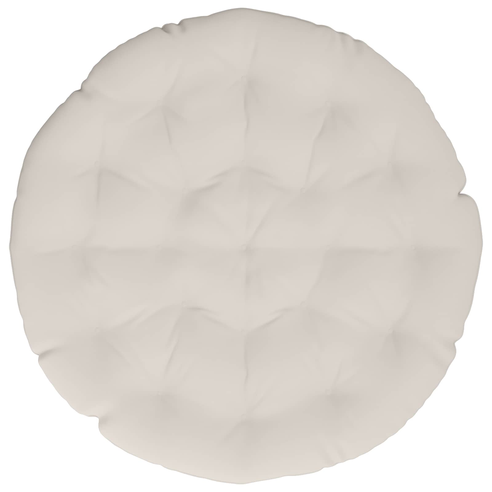Papasan tipo pagalvė VIANEN 100% poliesteris Balta
