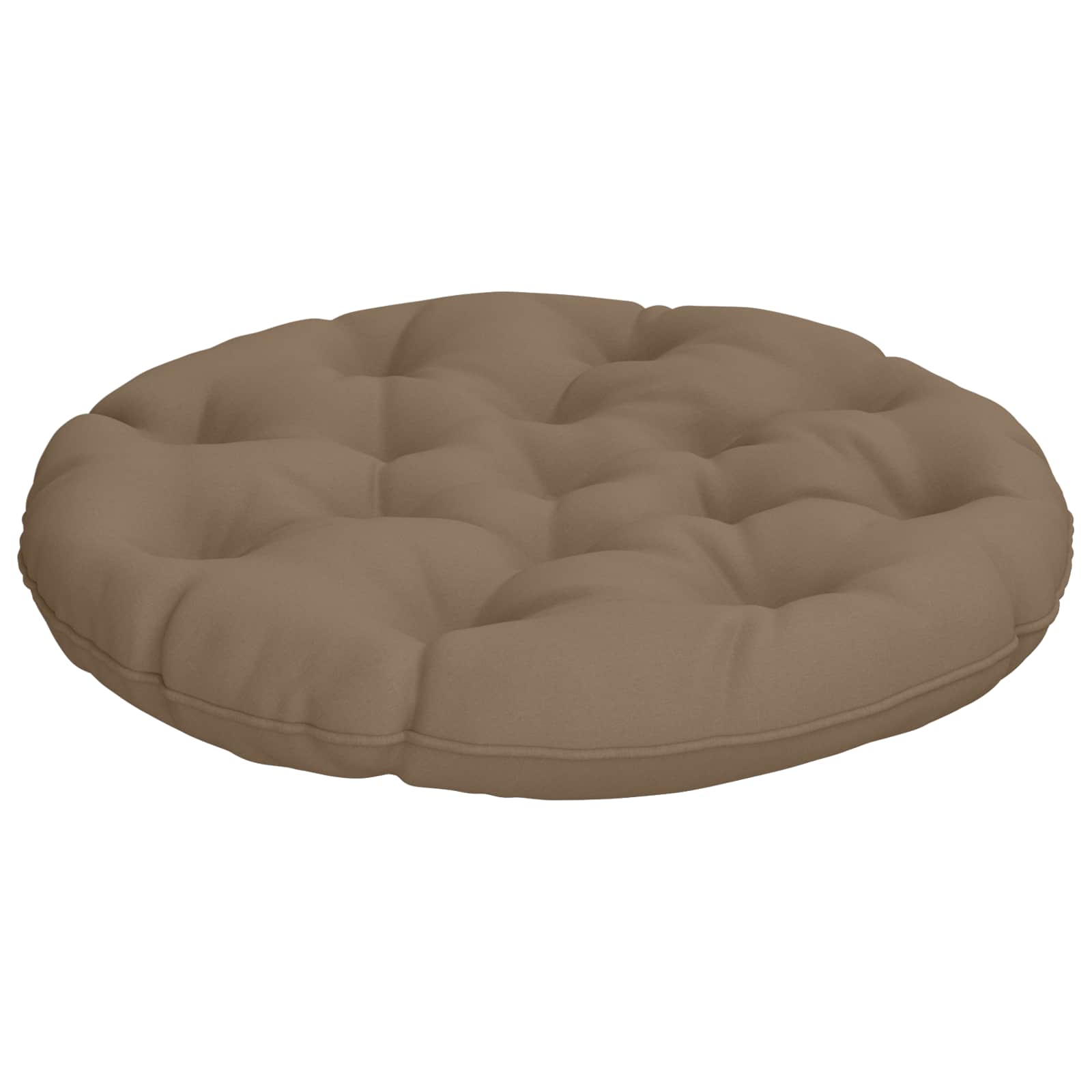Kaboji pagalvė VIANEN 100% poliesteris Taupe Ø 80 x 12 cm