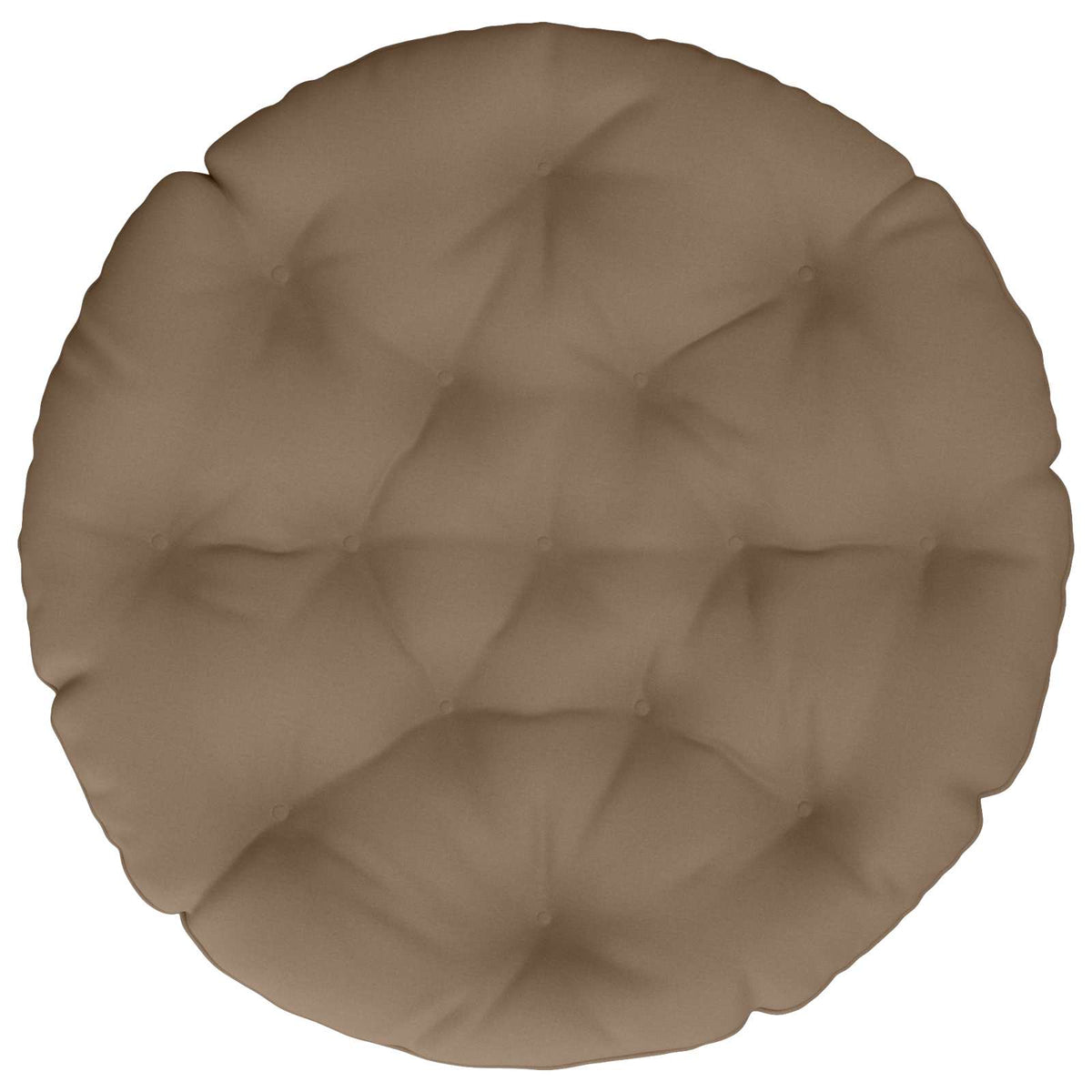 Kaboji pagalvė VIANEN 100% poliesteris Taupe Ø 80 x 12 cm