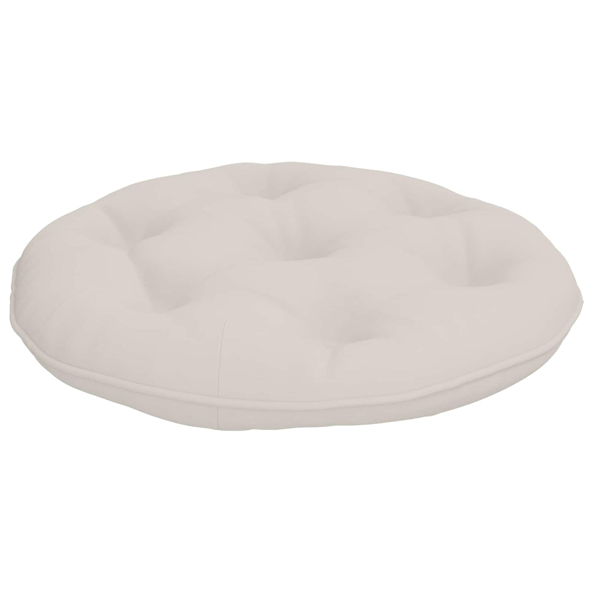 Kaboji pagalvė VIANEN 100% poliesteris Balta Ø 60 x 10 cm