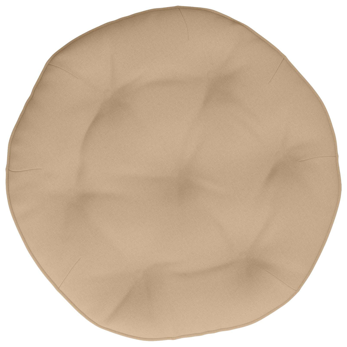 Kaboji pagalvė VIANEN 100% poliesteris Smėlio Ø 60 x 10 cm