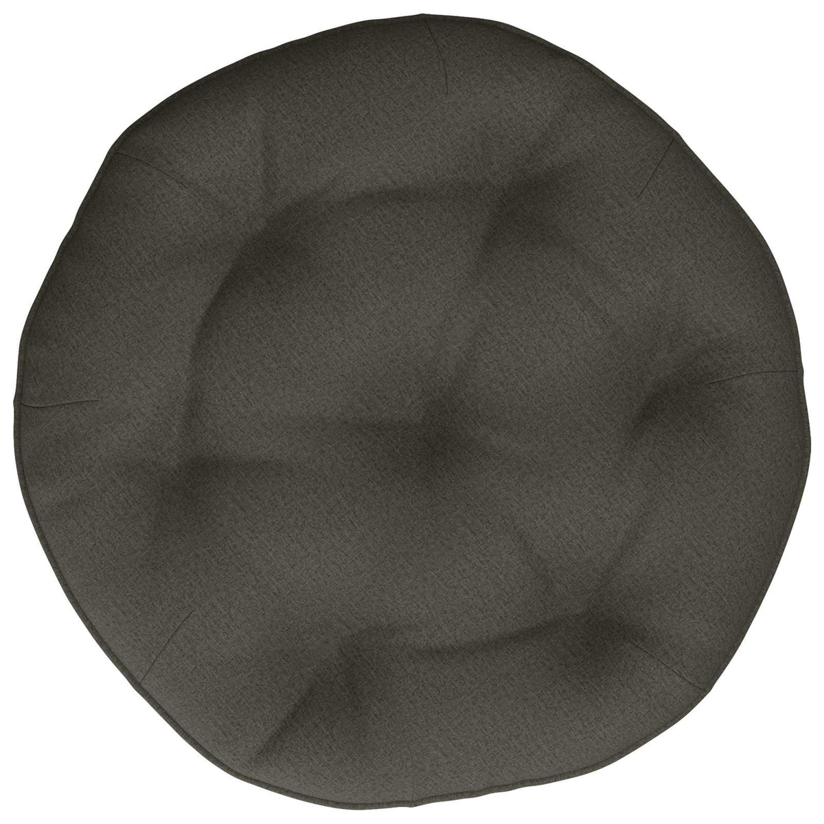 Kaboji pagalvė VIANEN 100% poliesteris Antracito Ø 60 x 10 cm