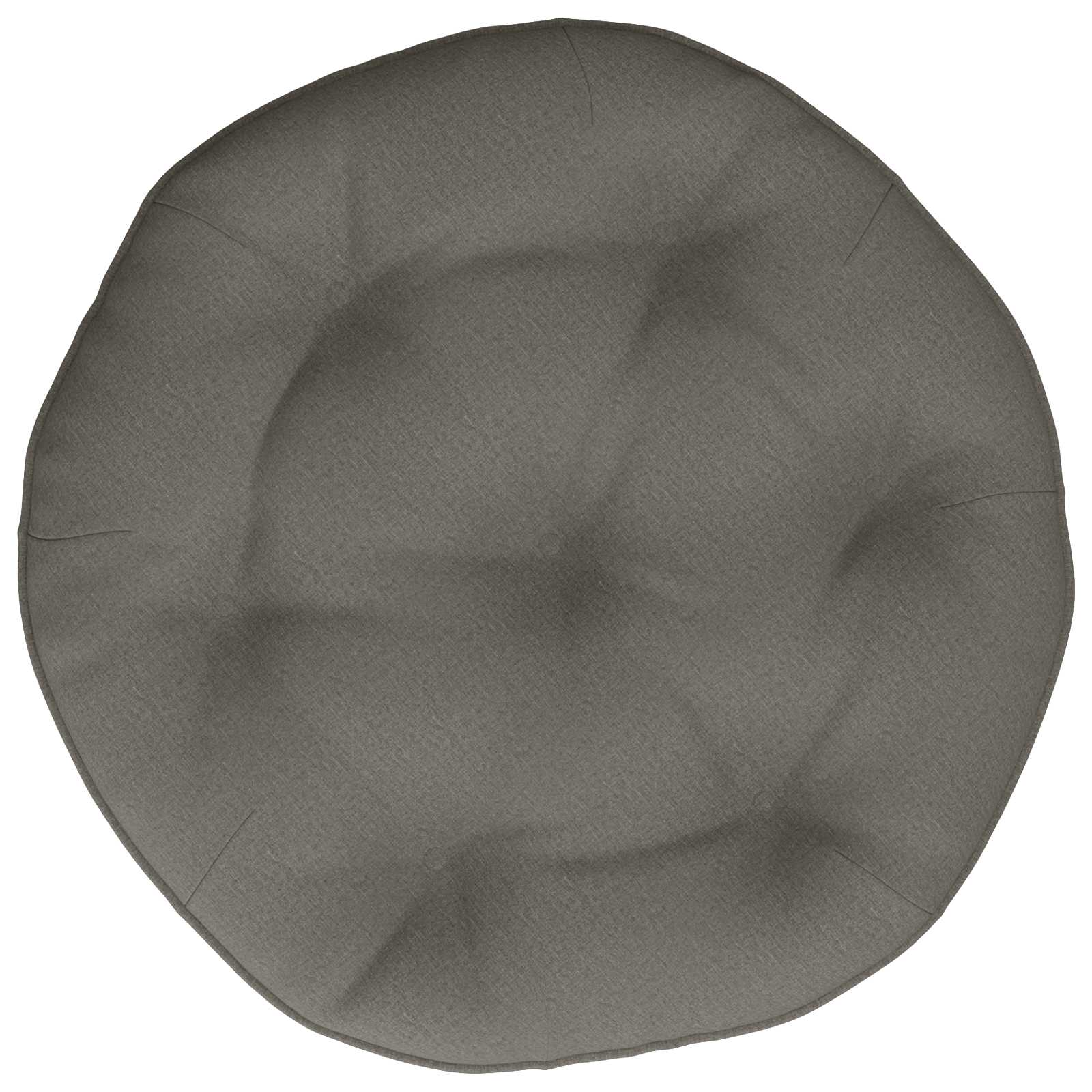 Kaboji pagalvė VIANEN 100% poliesteris Pilka Ø 60 x 10 cm