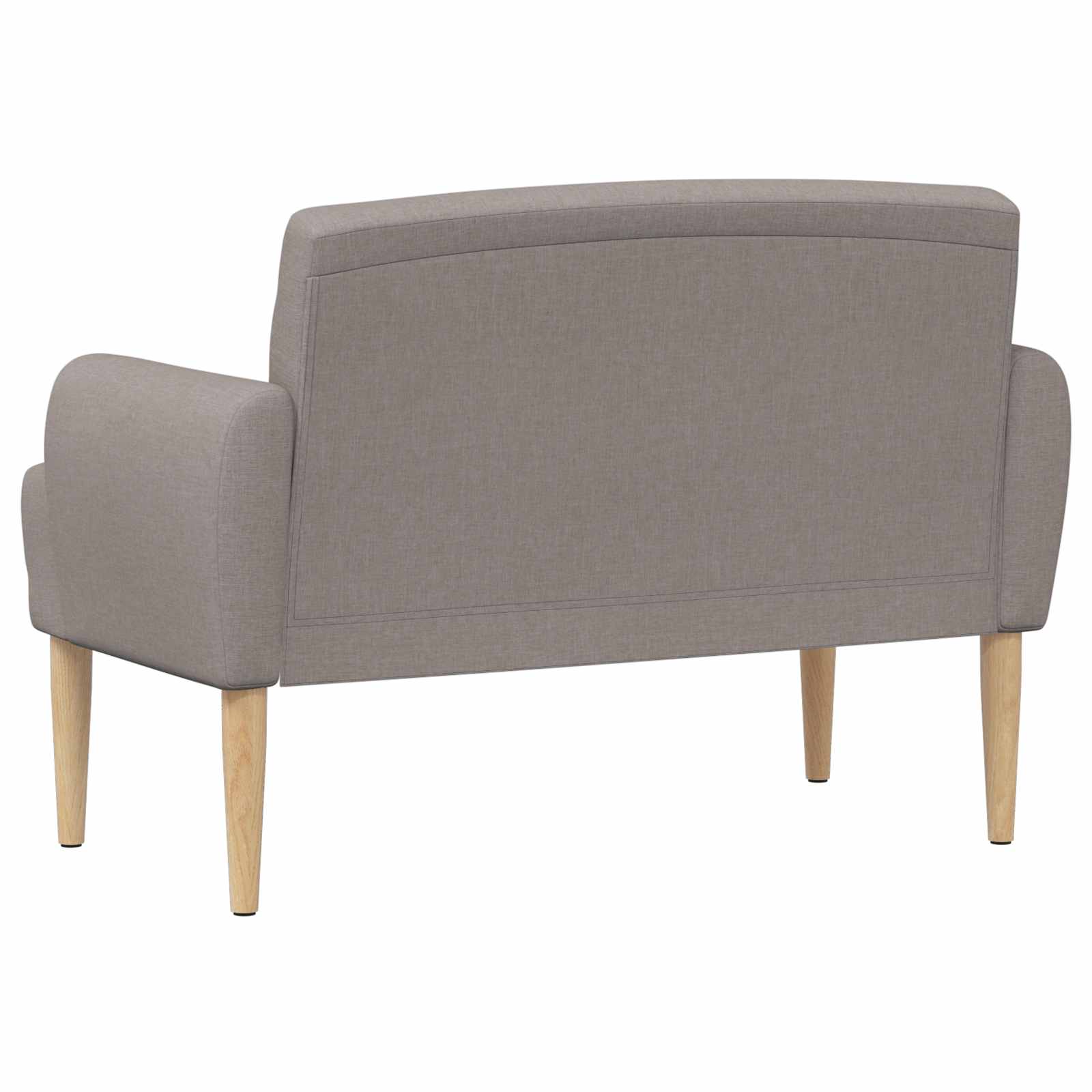 Minkštas kampas su mygtukų apmušalais Taupe 116 x 67 x 80 cm