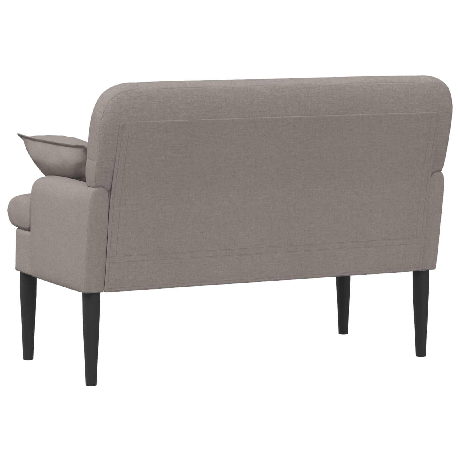 Minkštas kampas su mygtukų apmušalais Taupe 111 x 68 x 80 cm