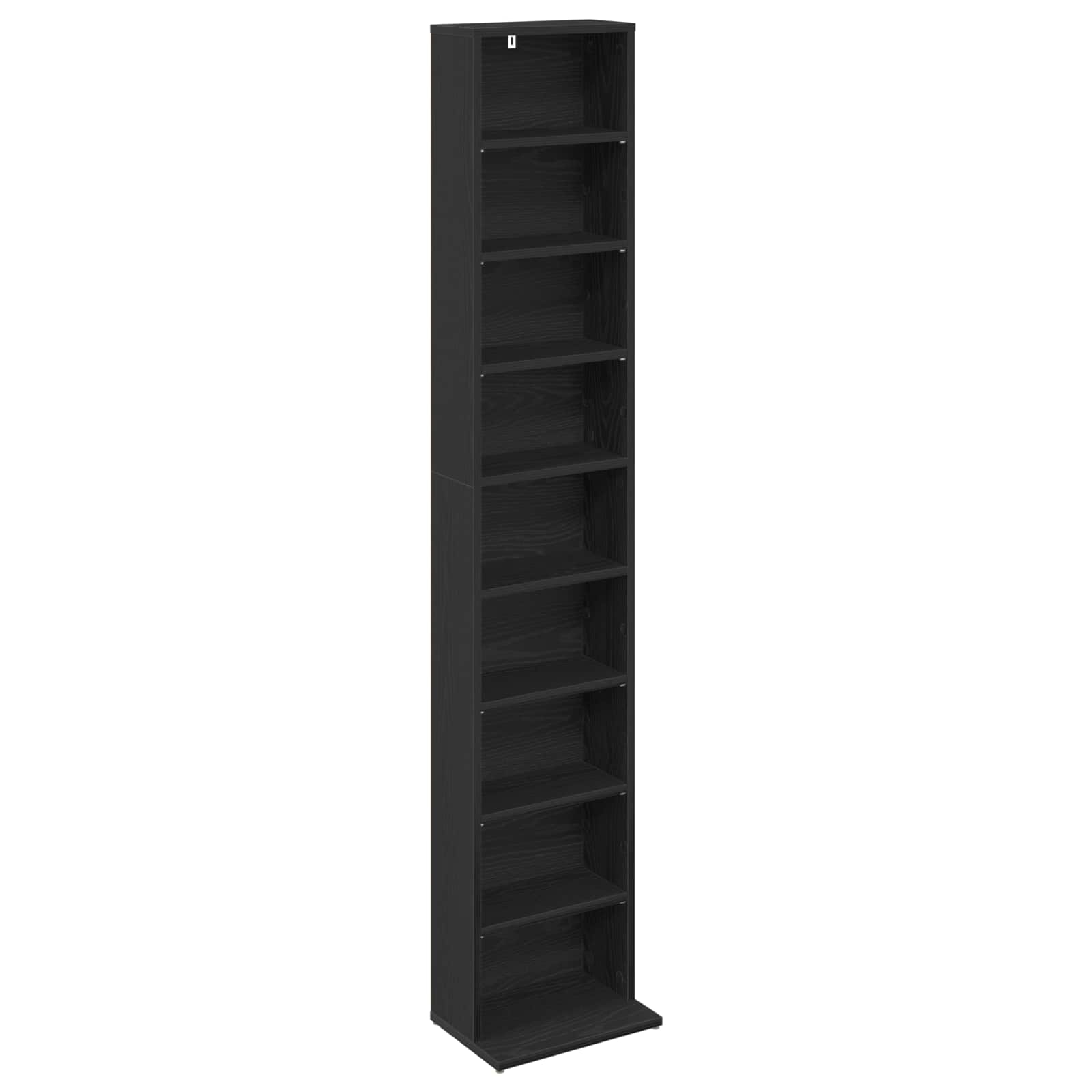 CD spinta 2 vnt. Juodojo ąžuolo 33 x 23,5 x 175 cm