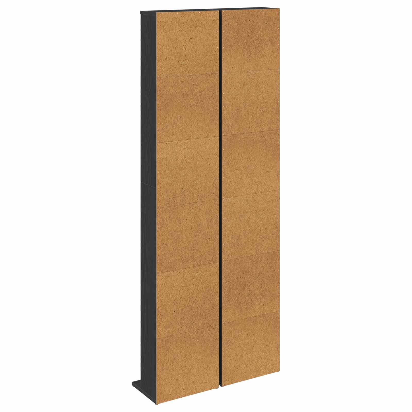 CD spinta 2 vnt. Juodojo ąžuolo 33 x 23,5 x 175 cm