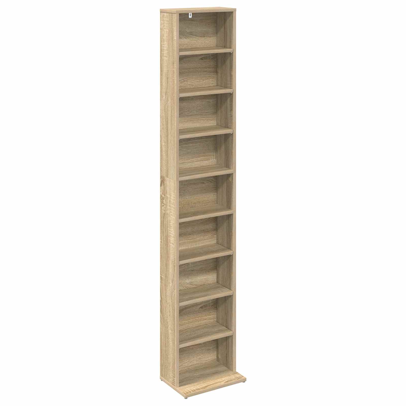 CD spinta Sonoma ąžuolas 33 x 23,5 x 175 cm Apdirbta mediena