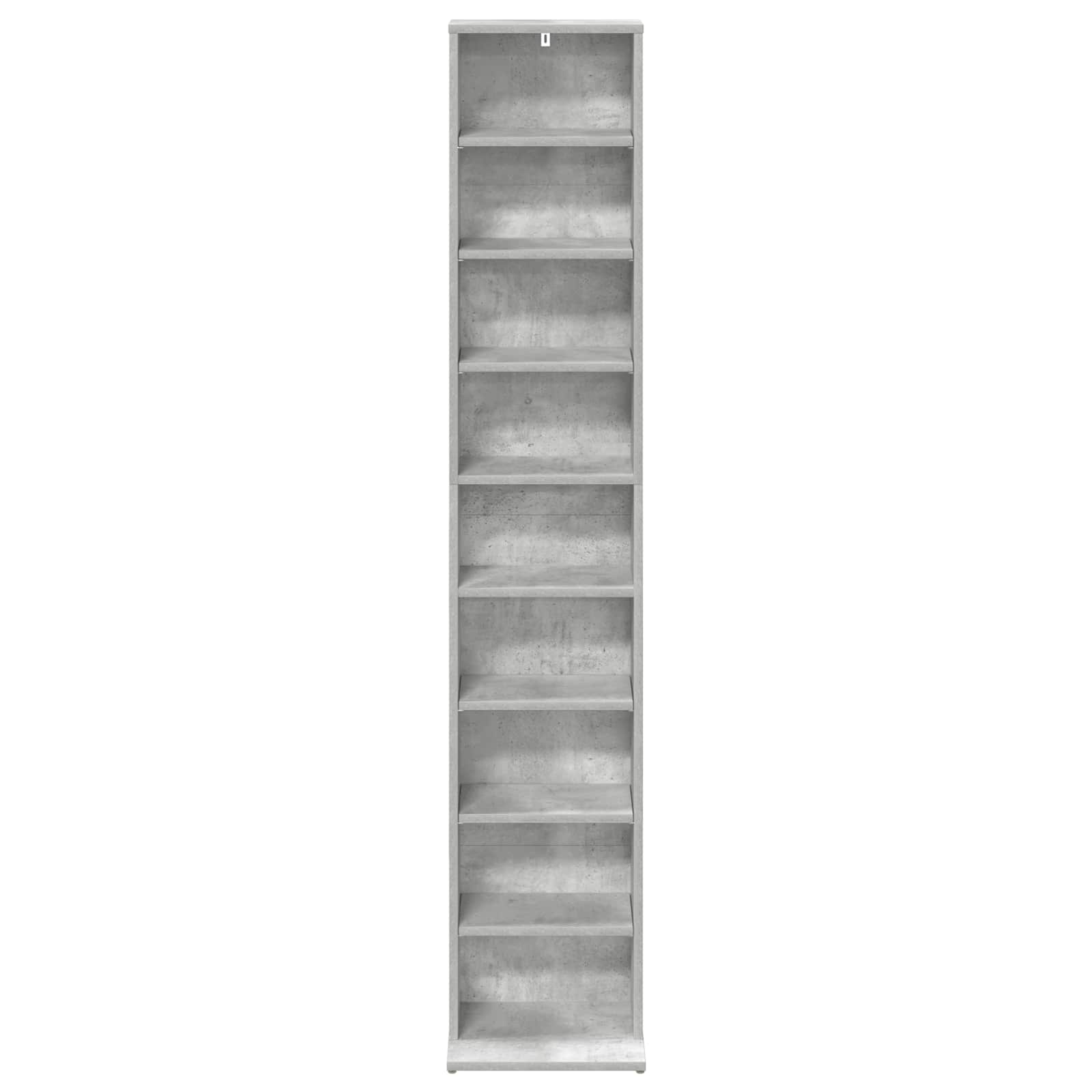 CD spinta Betono pilka 33 x 23,5 x 175 cm Apdirbta mediena