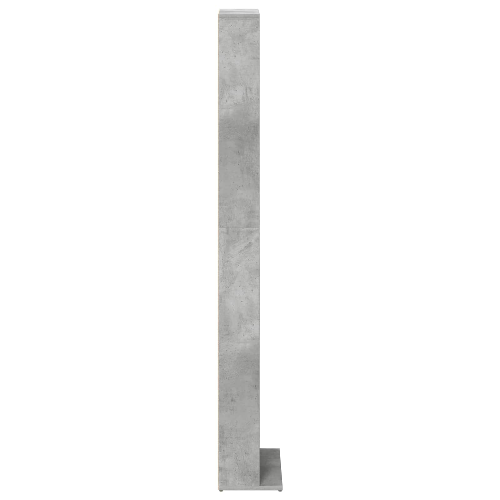 CD spinta Betono pilka 33 x 23,5 x 175 cm Apdirbta mediena