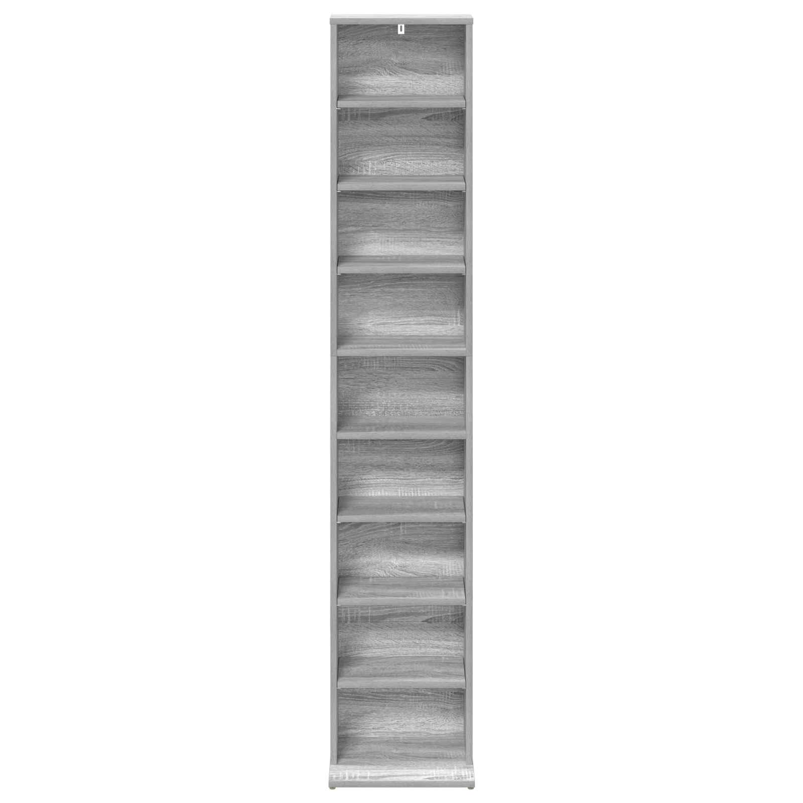 CD spinta Pilka Sonoma 33 x 23,5 x 175 cm Apdirbta mediena