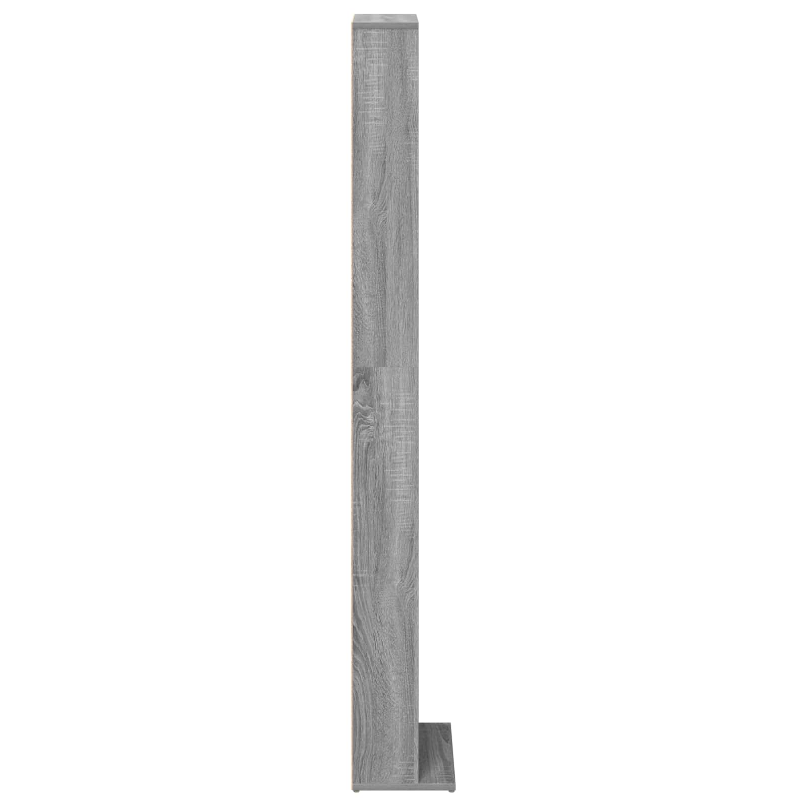 CD spinta Pilka Sonoma 33 x 23,5 x 175 cm Apdirbta mediena