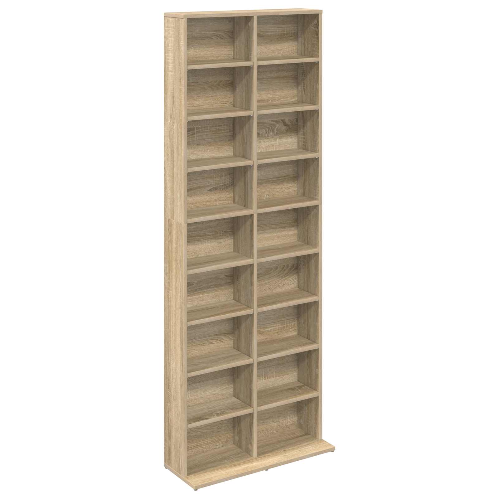 CD spinta Sonoma ąžuolas 65 x 23,5 x 175 cm Apdirbta mediena