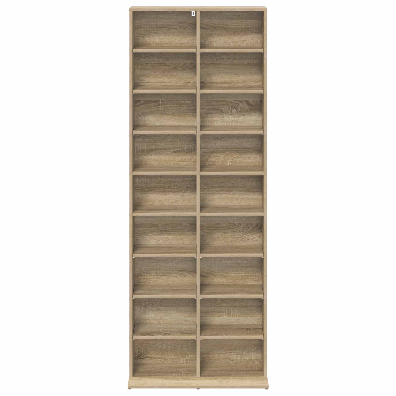 CD spinta Sonoma ąžuolas 65 x 23,5 x 175 cm Apdirbta mediena
