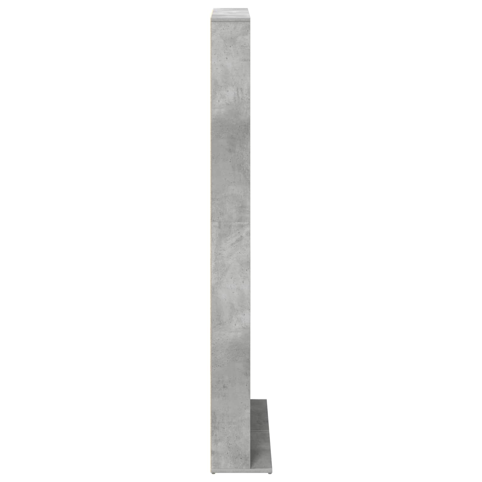 CD spinta Betono pilka 65 x 23,5 x 175 cm Apdirbta mediena