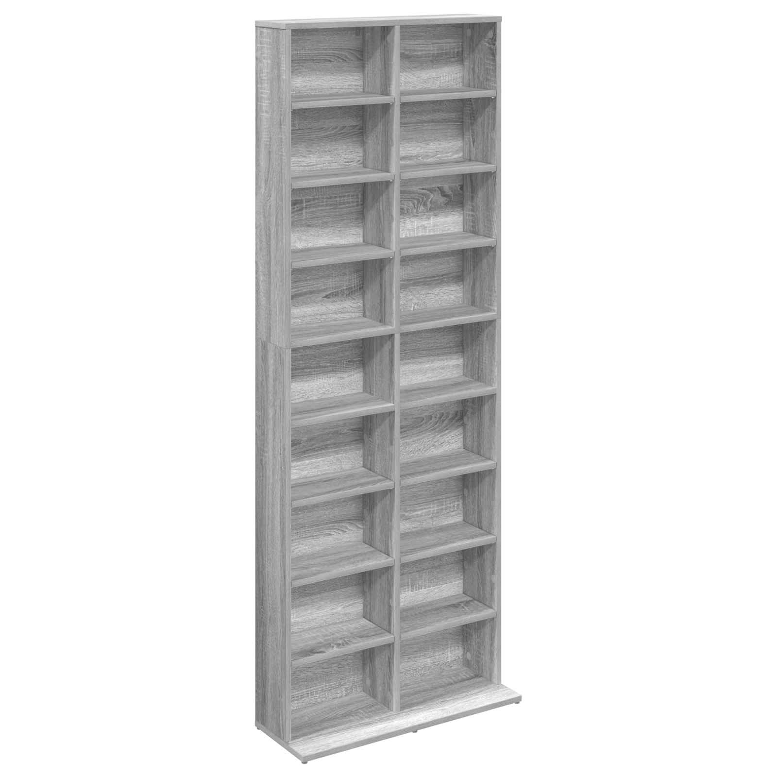 CD spinta Pilka Sonoma 65 x 23,5 x 175 cm Apdirbta mediena