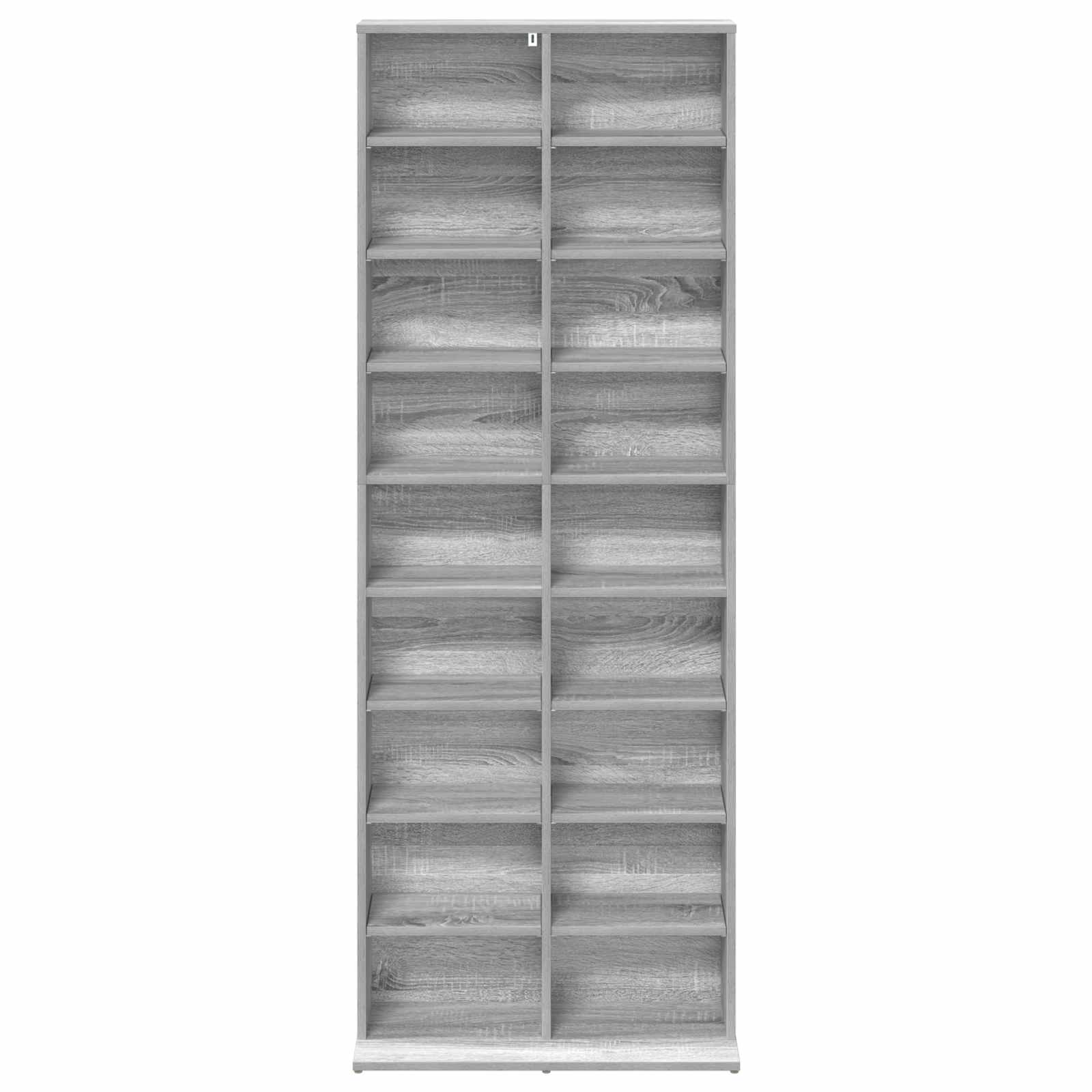 CD spinta Pilka Sonoma 65 x 23,5 x 175 cm Apdirbta mediena