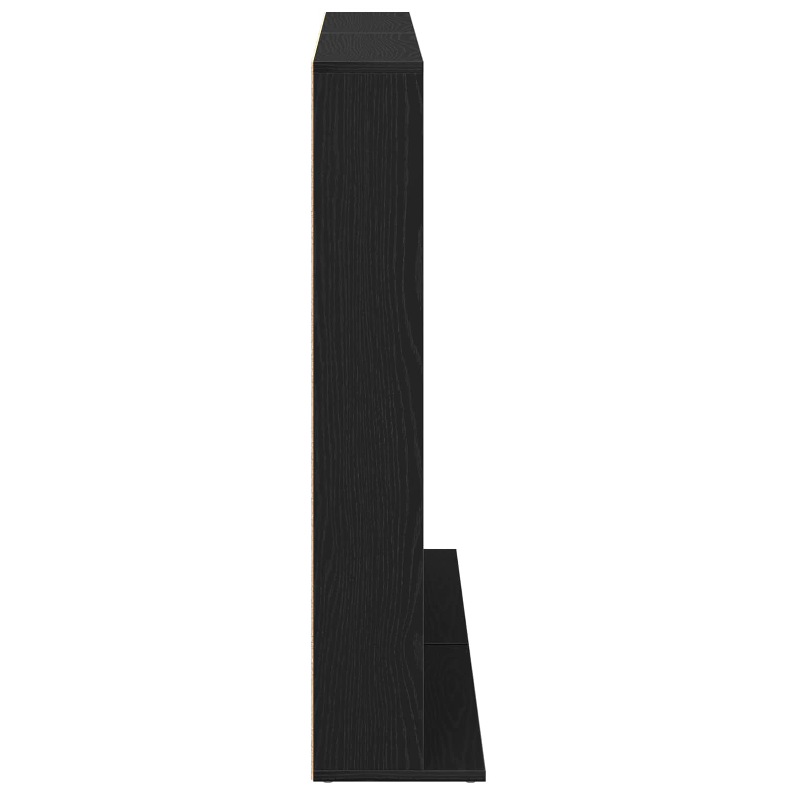 CD spinta 2 vnt. Juodojo ąžuolo 65 x 23,5 x 97,5 cm