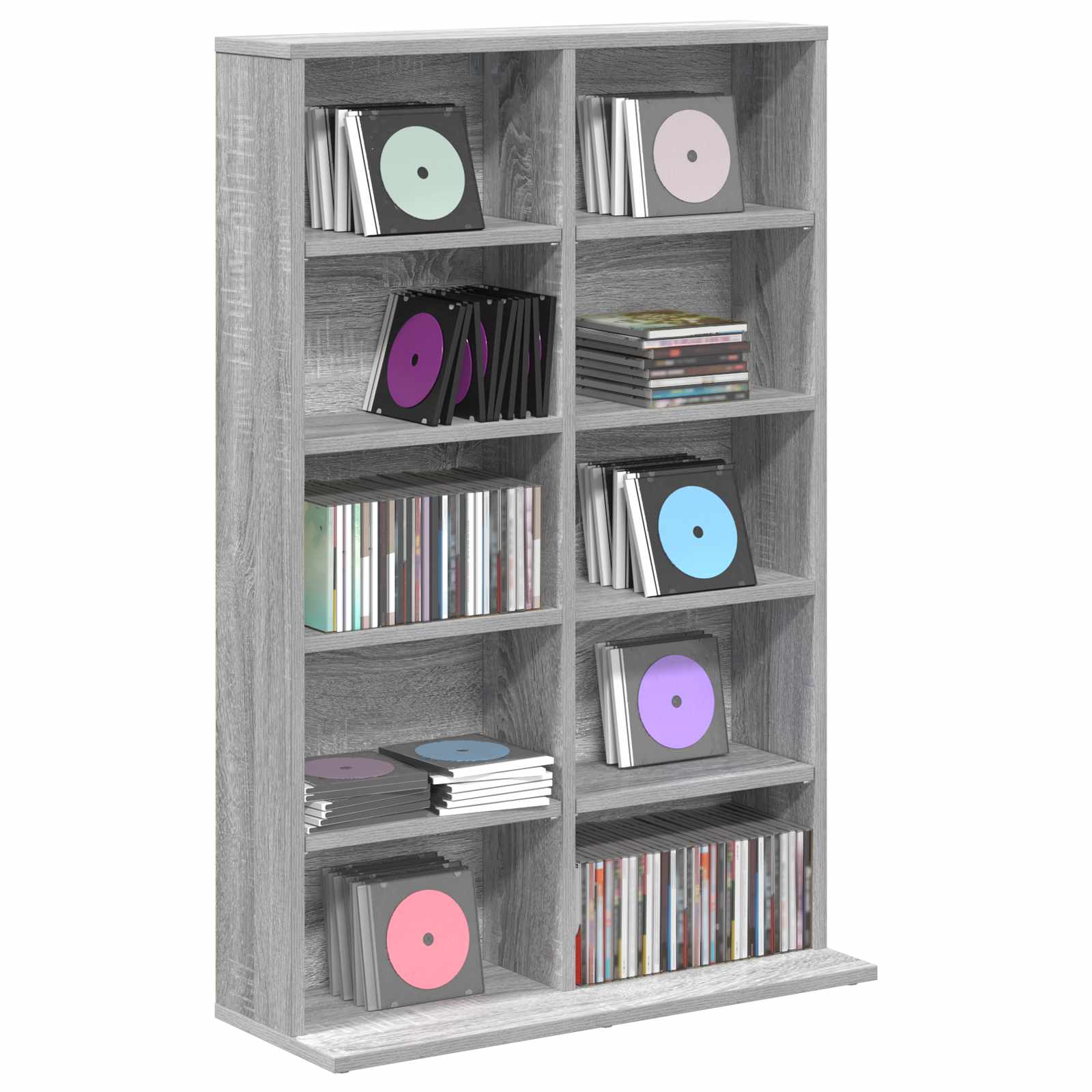 CD spinta Pilka Sonoma 65 x 23,5 x 97,5 cm Apdirbta mediena