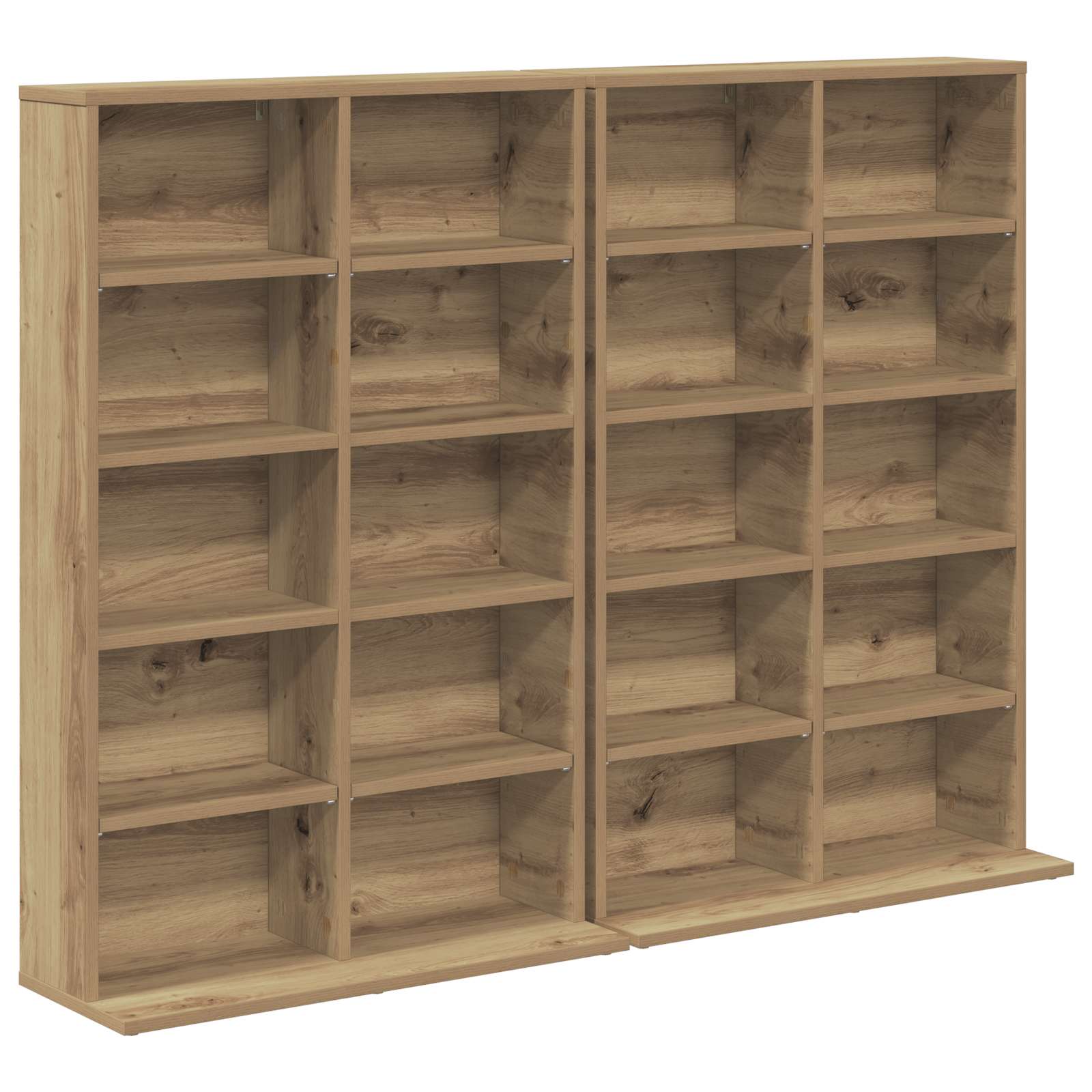 CD spinta 2 vnt. Artisano ąžuolo 65 x 23,5 x 97,5 cm